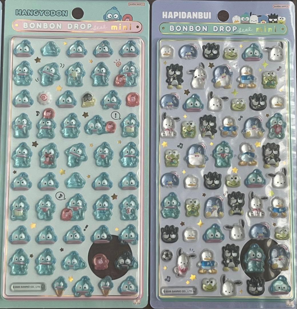 ボンボンドロップシール サンリオ＆ちいかわ うるちゅるPOP サンリオ 全11点