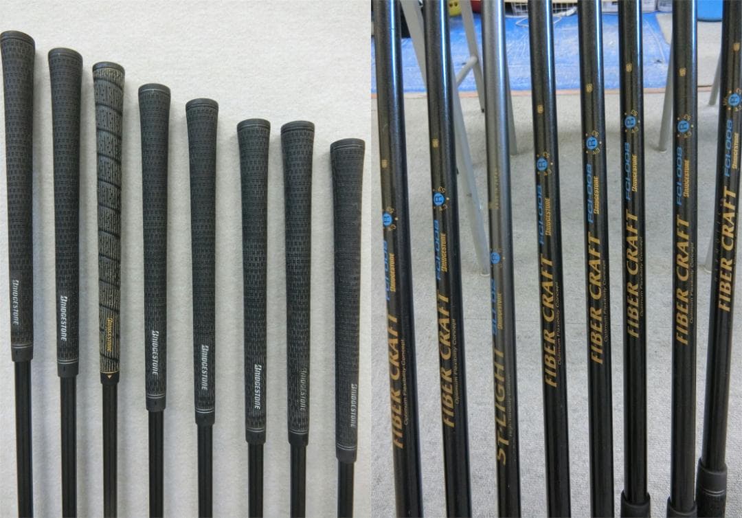 b704 初心者必見 ブリヂストン 等メンズゴルフ１３本セット※Ｄｒ２本入り