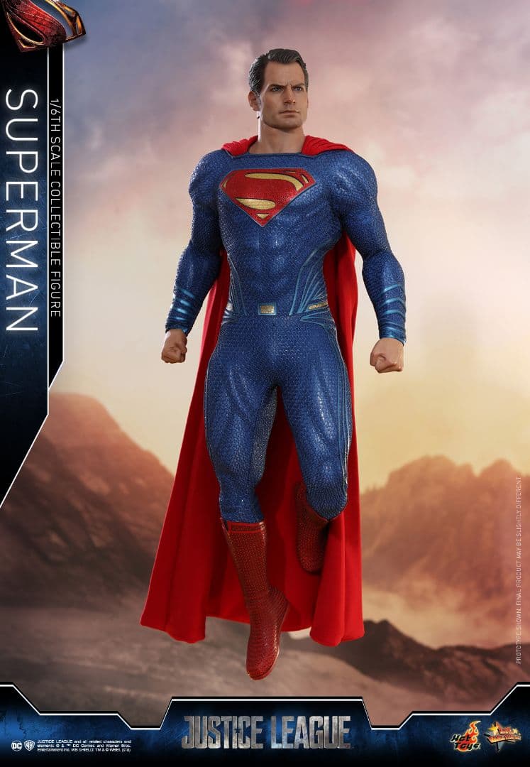 ホットトイズ 1/6 スーパーマン ジャスティス・リーグ