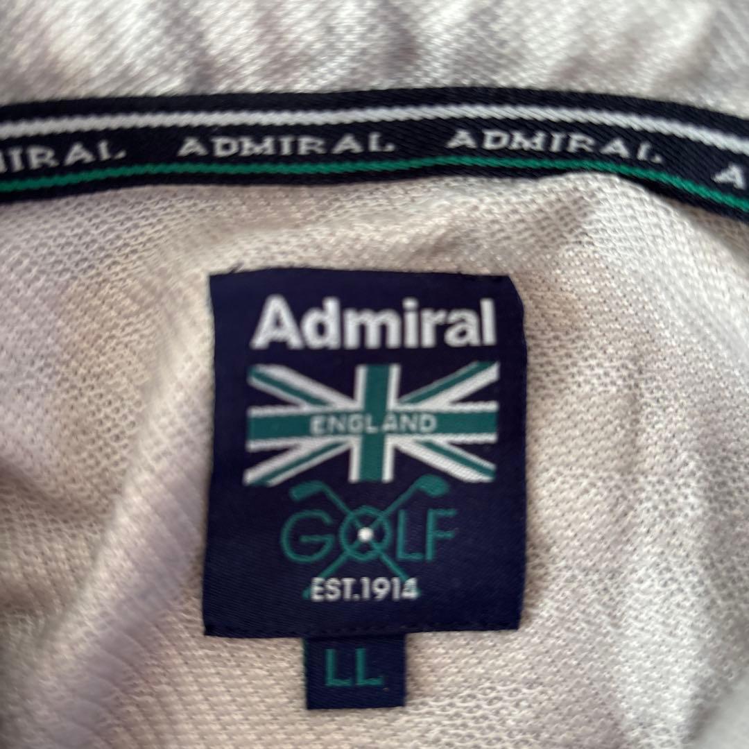 Admiral ゴルフシャツ LLサイズ 迷彩柄