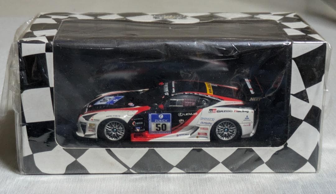 希少 エブロ 1/43 LEXUS LF-A ニュル24時間 2010 2台
