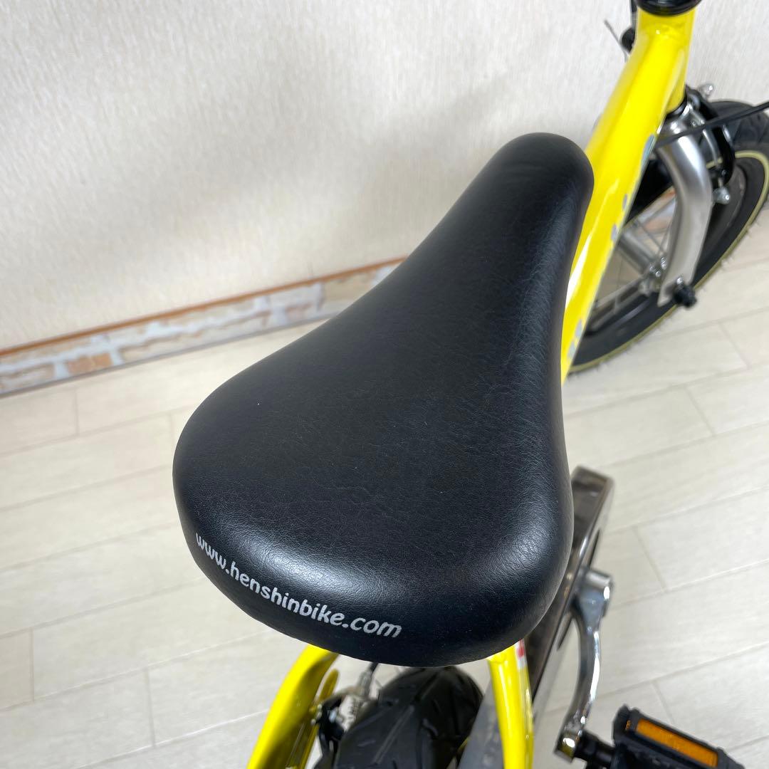 Henshin Bike へんしんバイク 12インチ イエロー　自転車　幼児