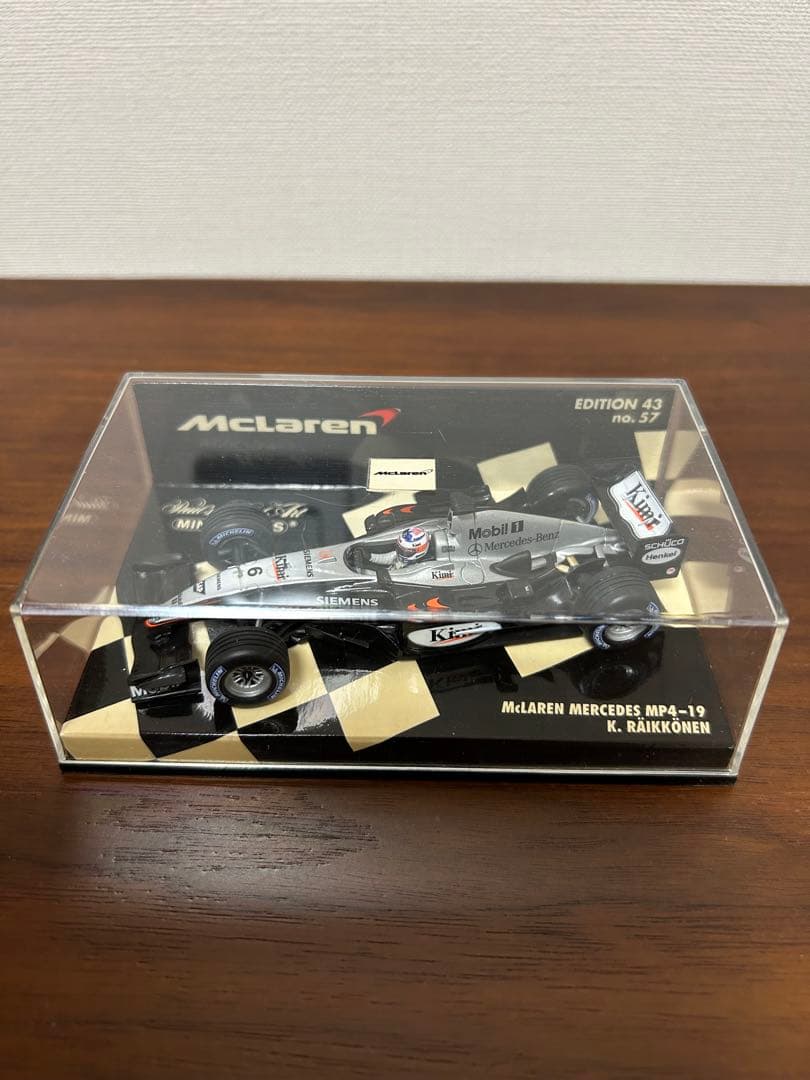 ミニチャンプス1/43 マクラーレンメルセデスF-1ミニカー10台
