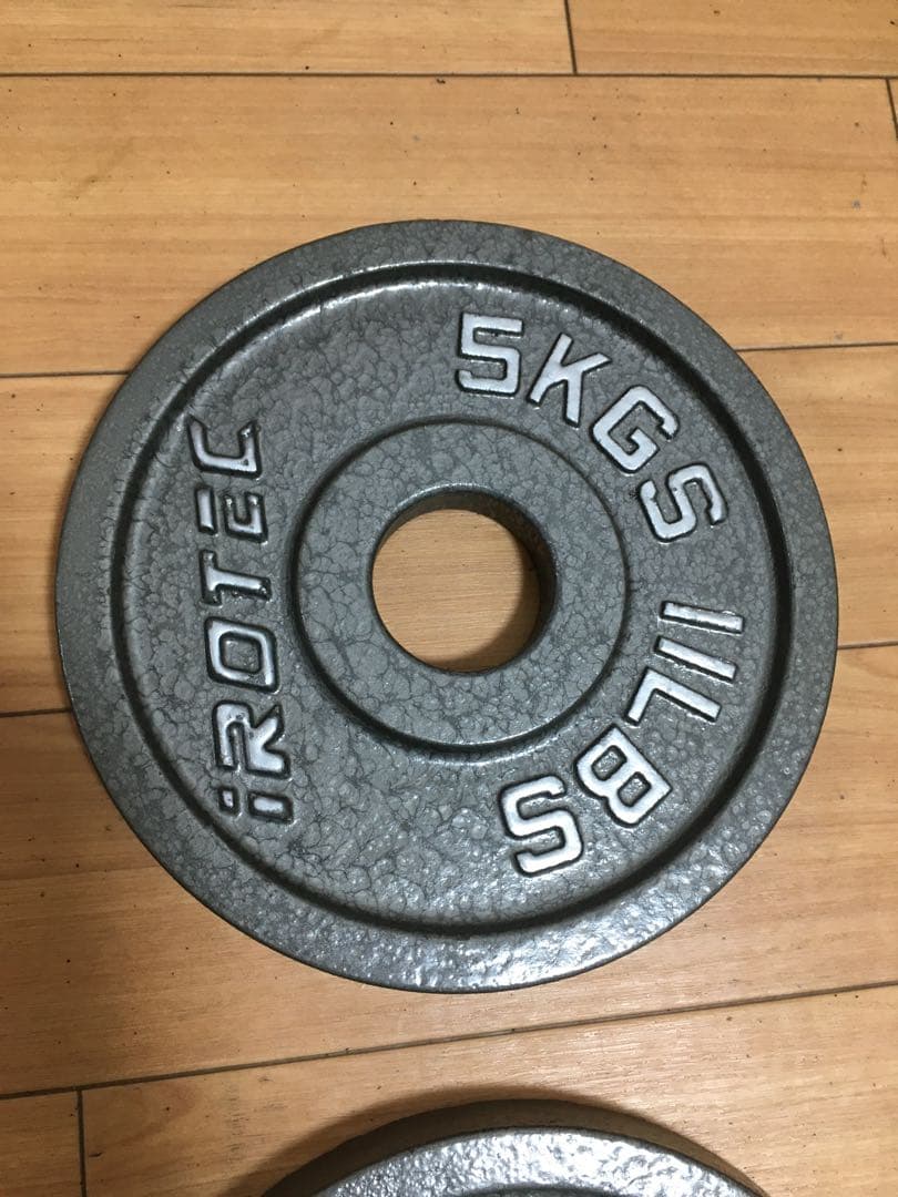 iROTEC アイロテック プレートセット 計17.5kg 穴径50mm