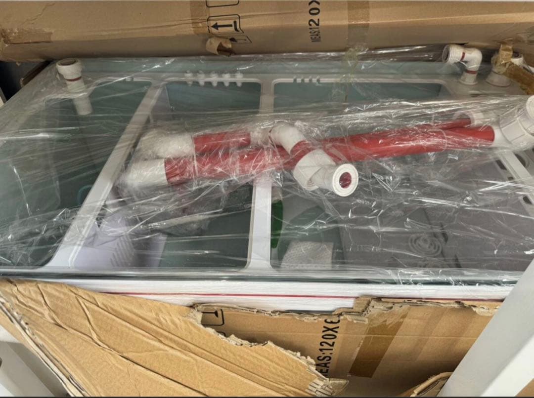 未使用品 引き取り限定 大型水槽 900Lサイズ