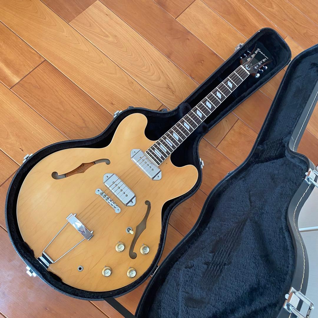 美品★ハードケース付★Epiphone CASINOエピフォンカジノ ピアレス製