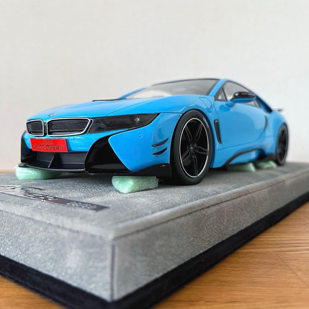 【ミニカー 美品 限定】1/18  i8 AC Schnitzer