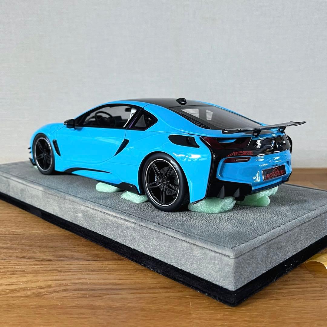 【ミニカー 美品 限定】1/18  i8 AC Schnitzer