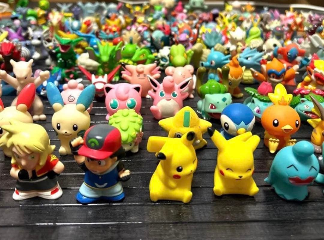 ポケモンキッズ指人形初期 クリアレア含む 261体 水鉄砲まとめ売り★