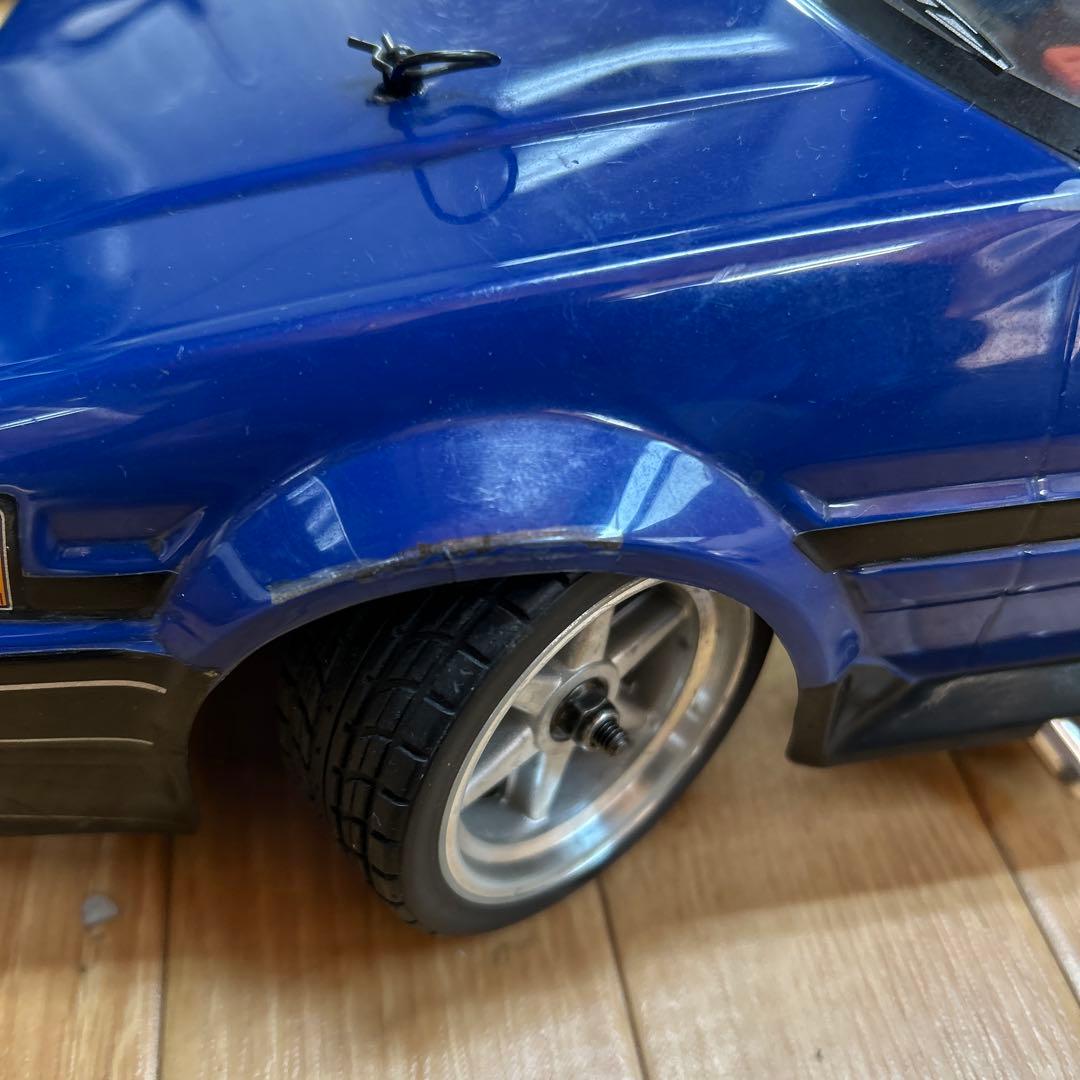 京商エンジンラジコンカー ピュアテン スパイダー 当時物 AE86レビンボディ