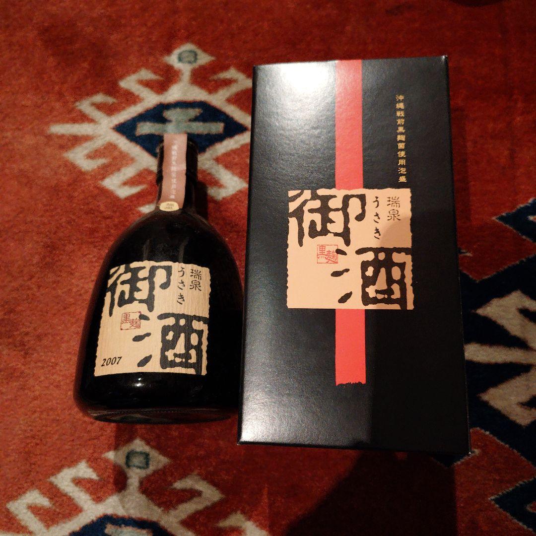 御酒 2007年詰口 ボトル入り６本 瑞泉 泡盛 古酒