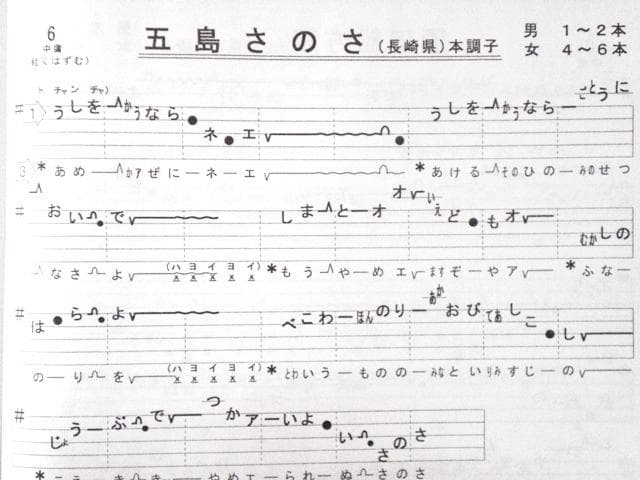 日本の民謡★五線譜～10集セット～e52★10％OFF★教本/練習/上達/ 和楽