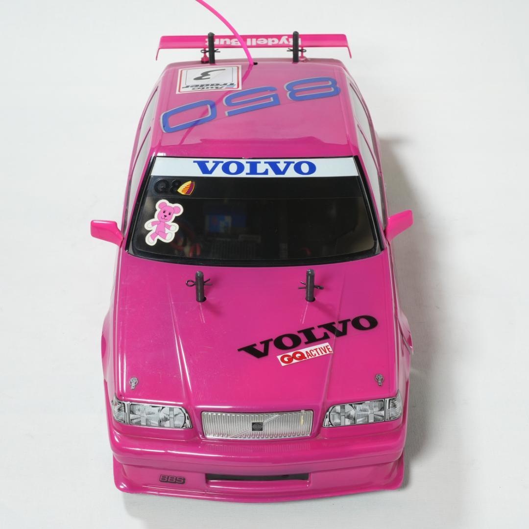 タミヤ 1/10 RC ボルボ850 BTCC ／SANWA BLAZER