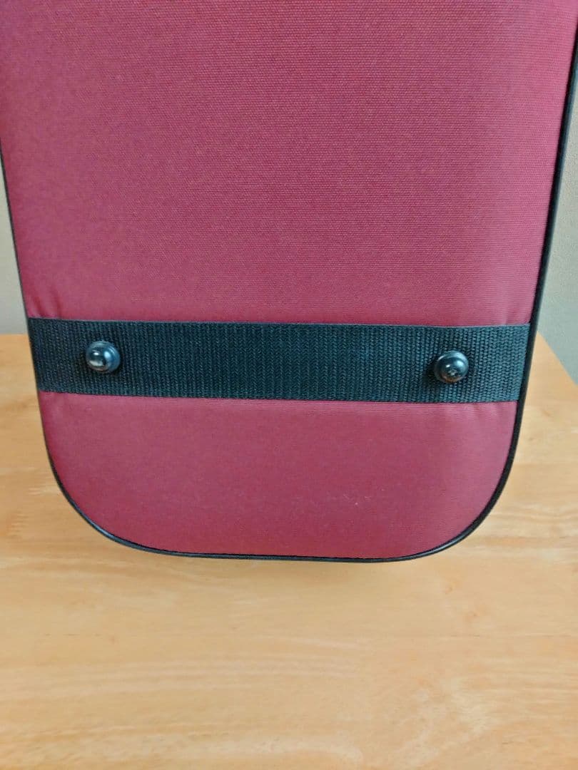 4/4バイオリンケース スーパーライト四角赤