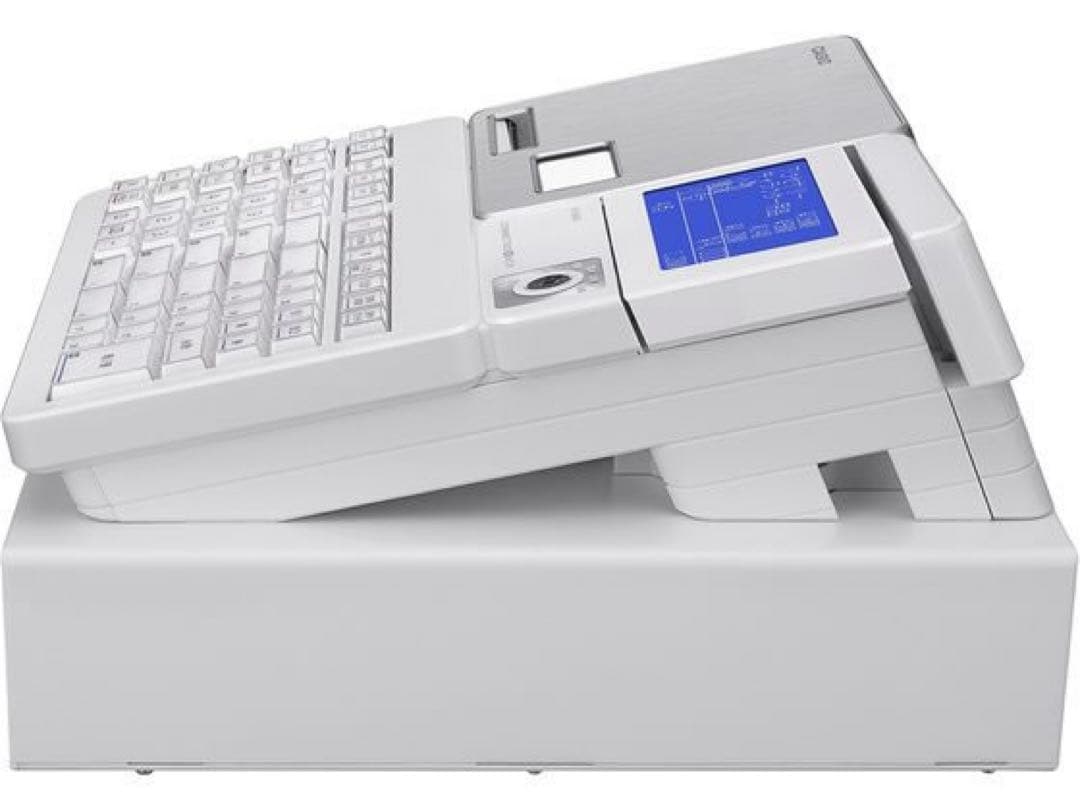 CASIO SR-S4000 レジスター 美品 ロール紙新品2本付 鍵4本