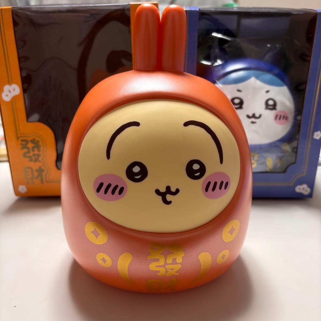 ちいかわ 台湾限定 達磨貯金箱　飴箱　だるま　飴あり セット売り