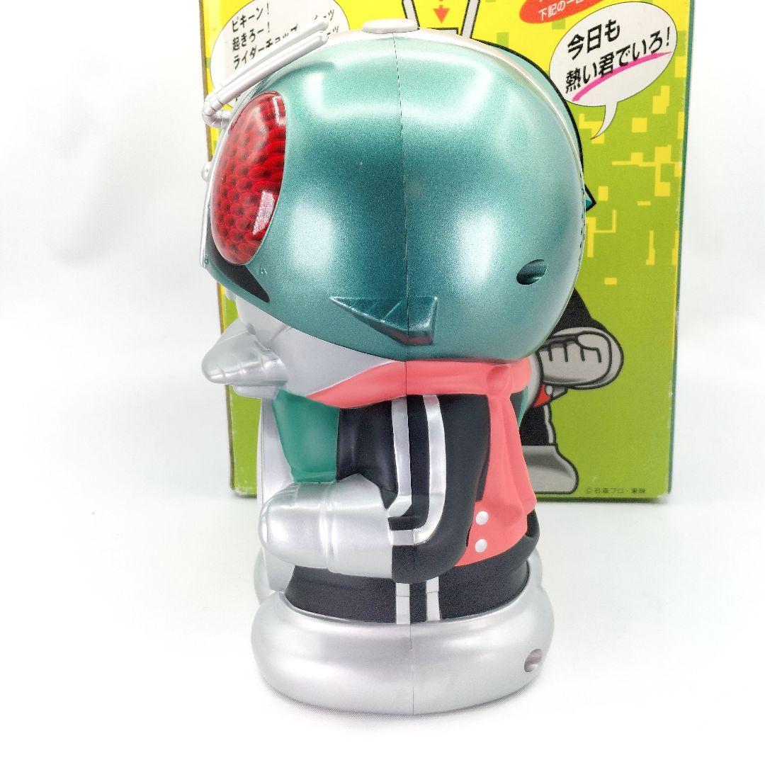 当時物 未使用 仮面ライダー おしゃべり目覚まし時計 新一号