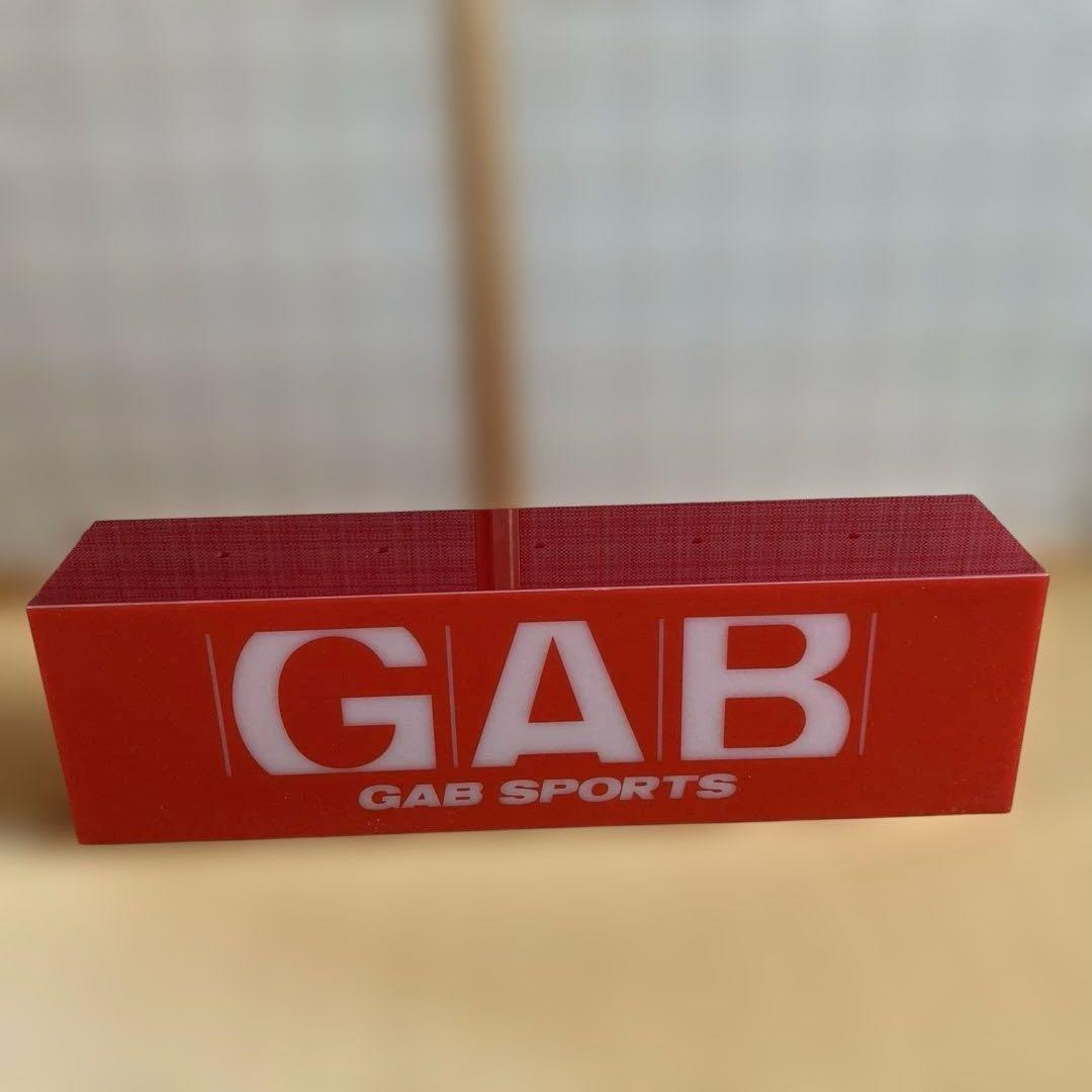 GAB サインボード（電飾看板） 赤　希少