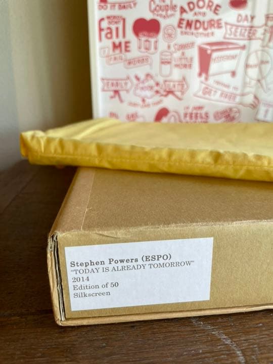 Stephen Powers ESPO シルクスクリーン