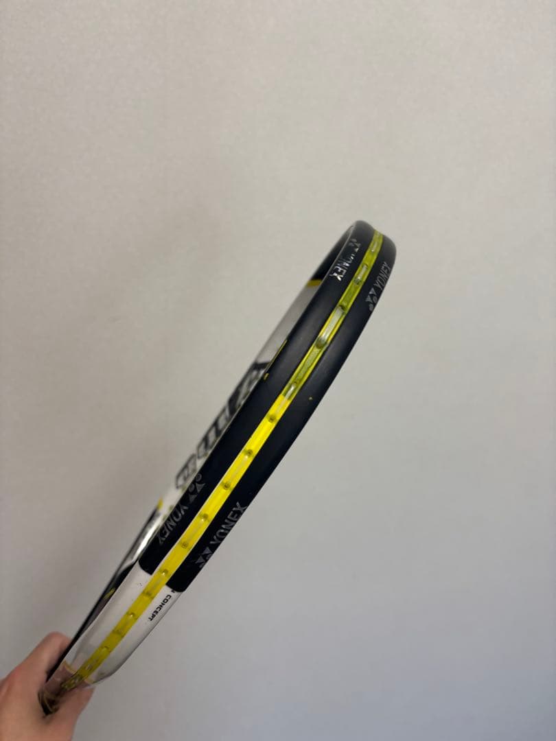 テニスラケット Deep Impact G2 黒/白/黄
