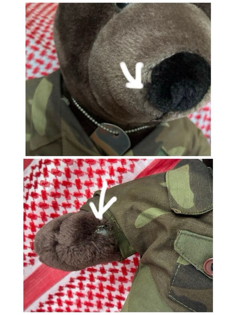 パトリオットベア 迷彩服　軍服　制服　J.J. WIND社　ヴィンテージ