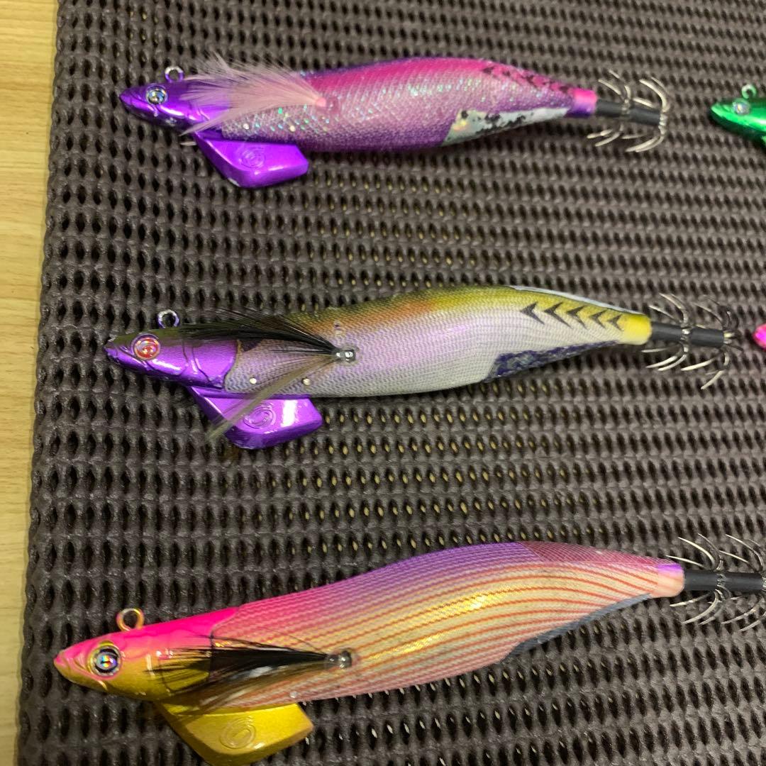 ティップラン　餌木　18本　3.5 号3.0号　ティップランナー等　使用品 TR