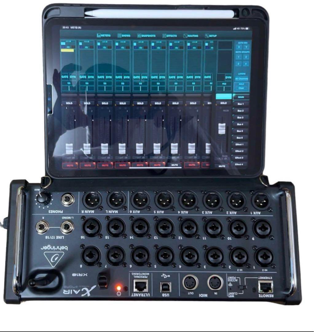Behringer X AIR XR18 オーディオインターフェイス