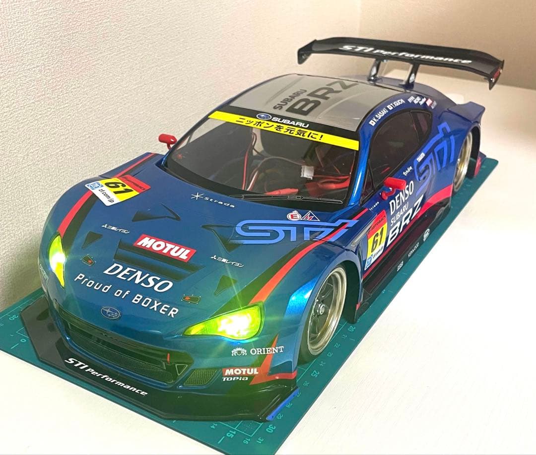 タミヤラジコンボディ　スバルBRZ R&D SPORTS