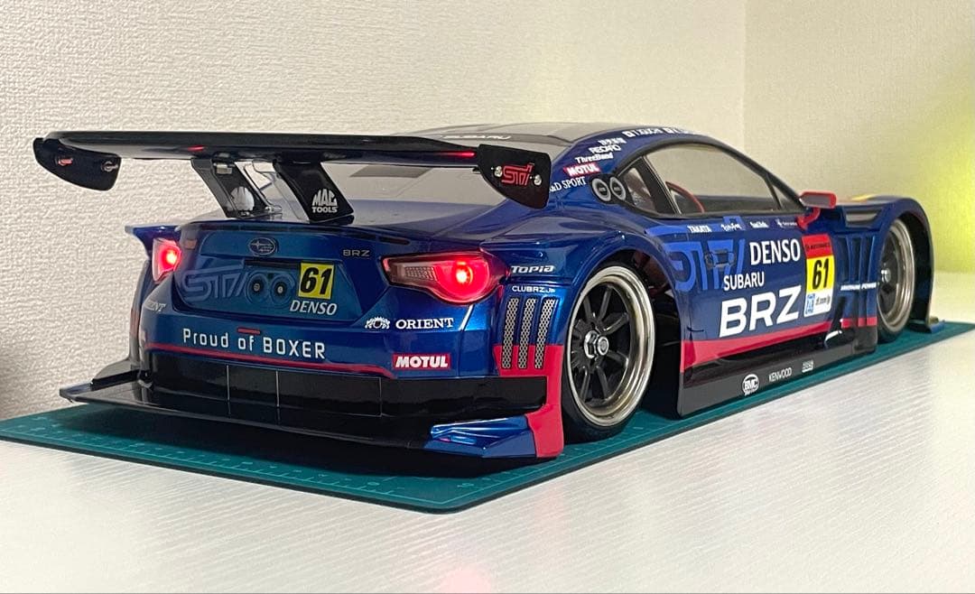 タミヤラジコンボディ　スバルBRZ R&D SPORTS