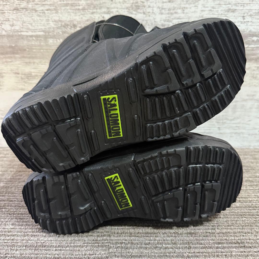 美品　salomon サロモン ブーツ　FACTION BOA ライム　おまけ付