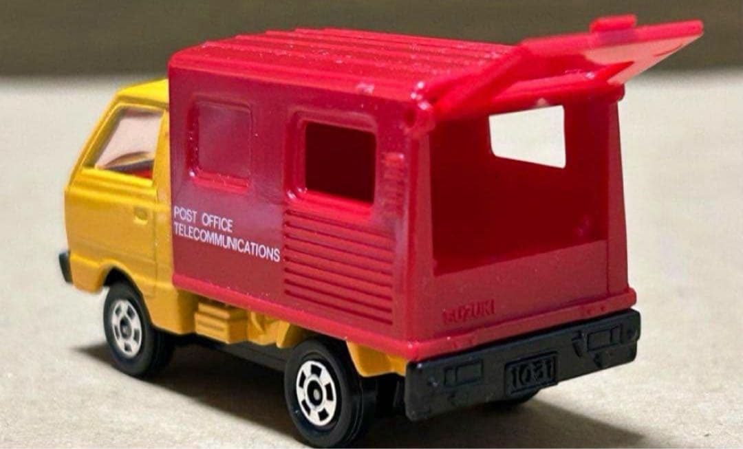 トミカ スズキ キャリィ 郵便車 輸出仕様