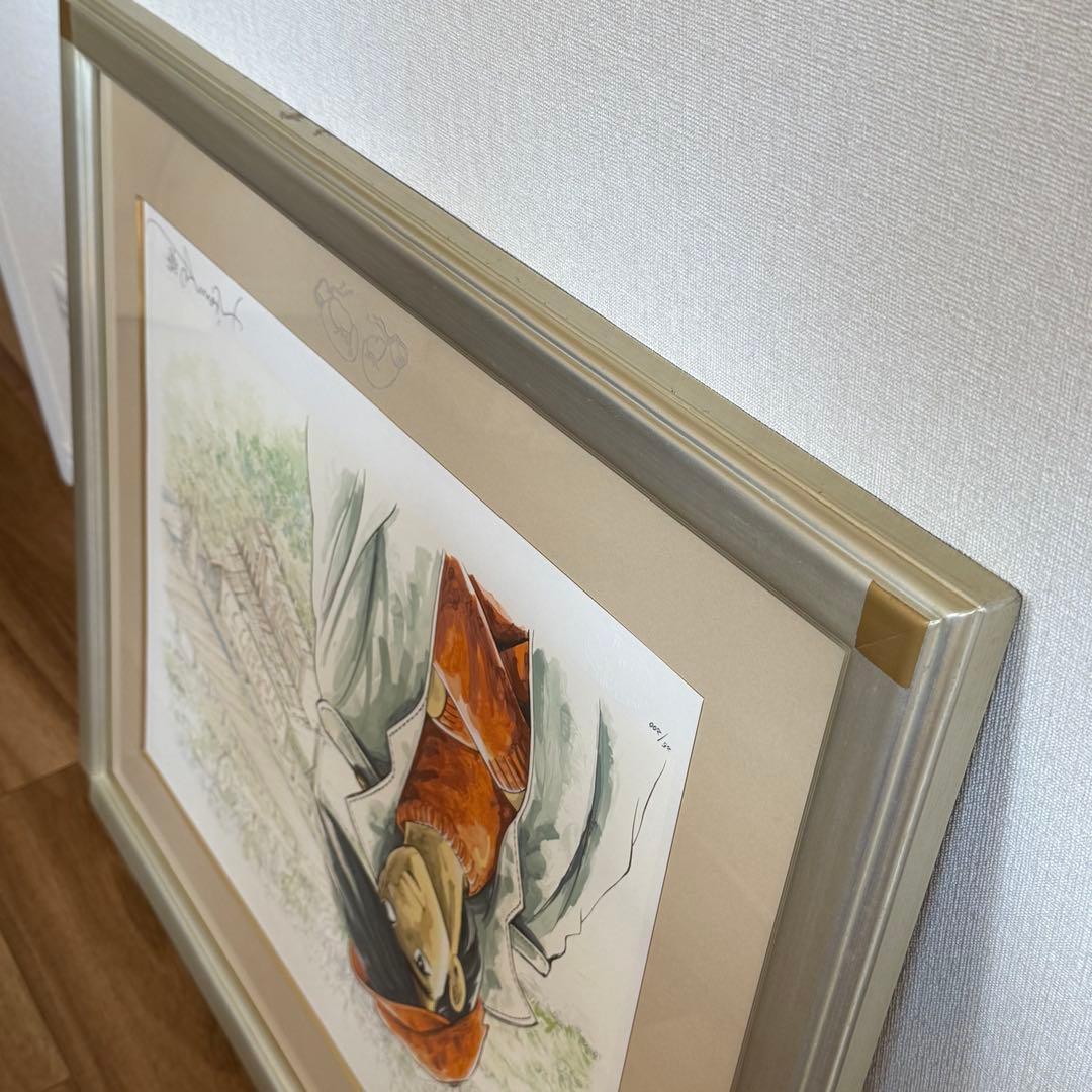 ちばてつや あしたのジョー版画 シルクスクリーン 約束の橋 ア ート