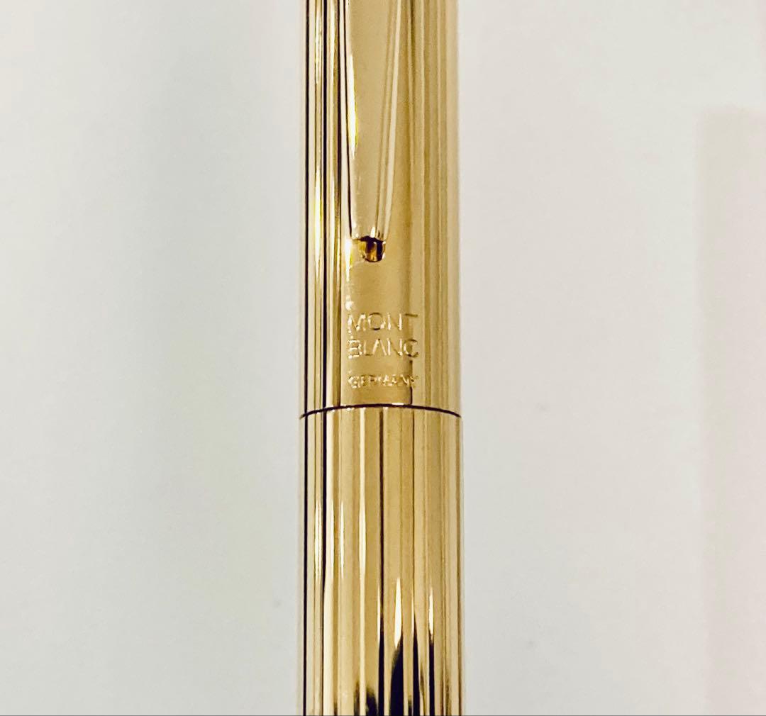 ペン先14K◆モンブラン 高級万年筆 ノブレスゴールドMONTBLANC 金張り