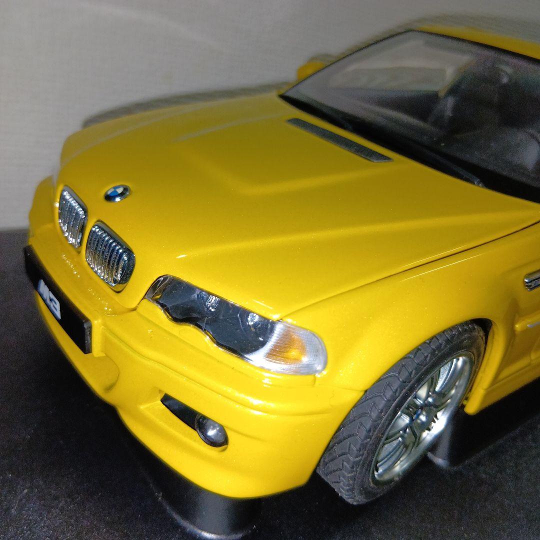 絶版AUTOart  M3 イエロー 1/18