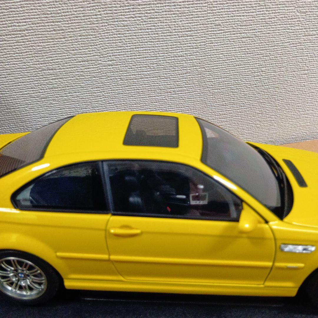 絶版AUTOart  M3 イエロー 1/18