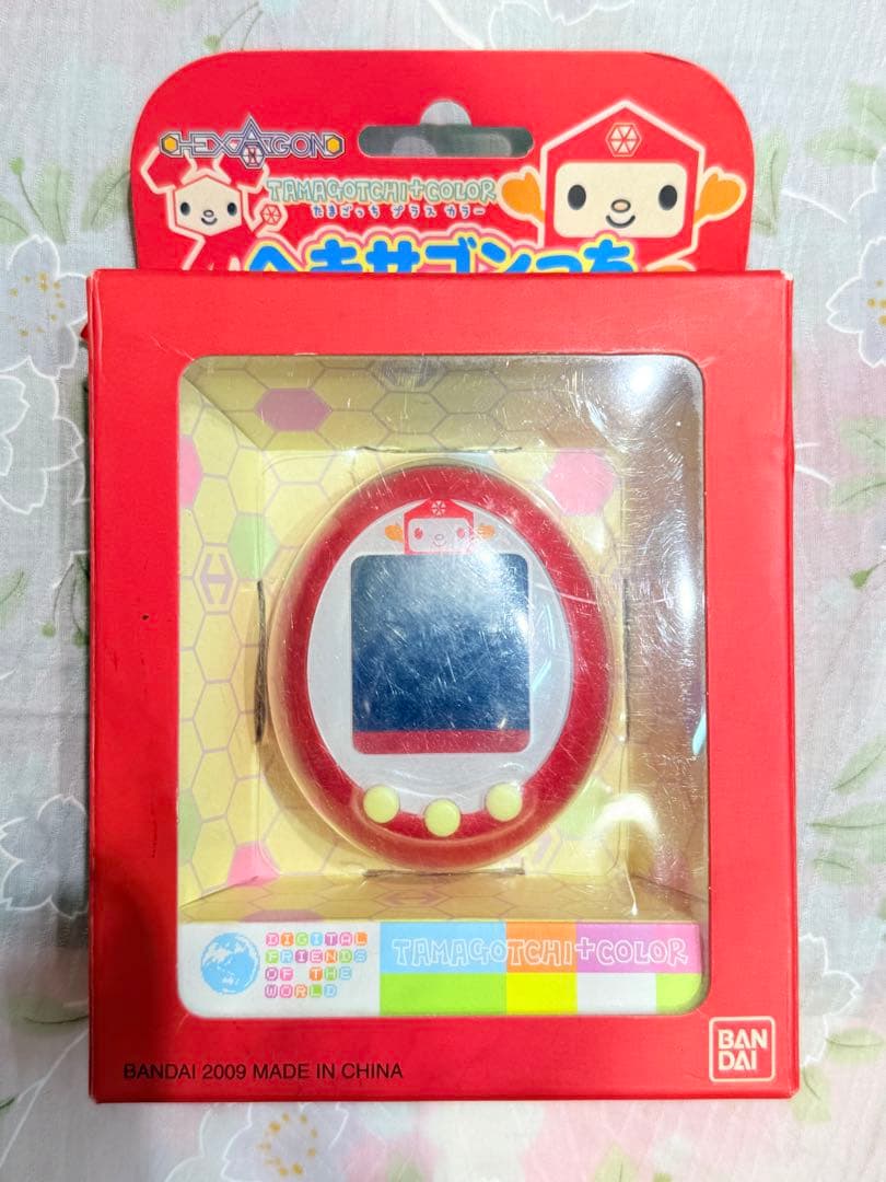 【動作確認済】たまごっちプラスカラー　ヘキサゴンっち　レッド
