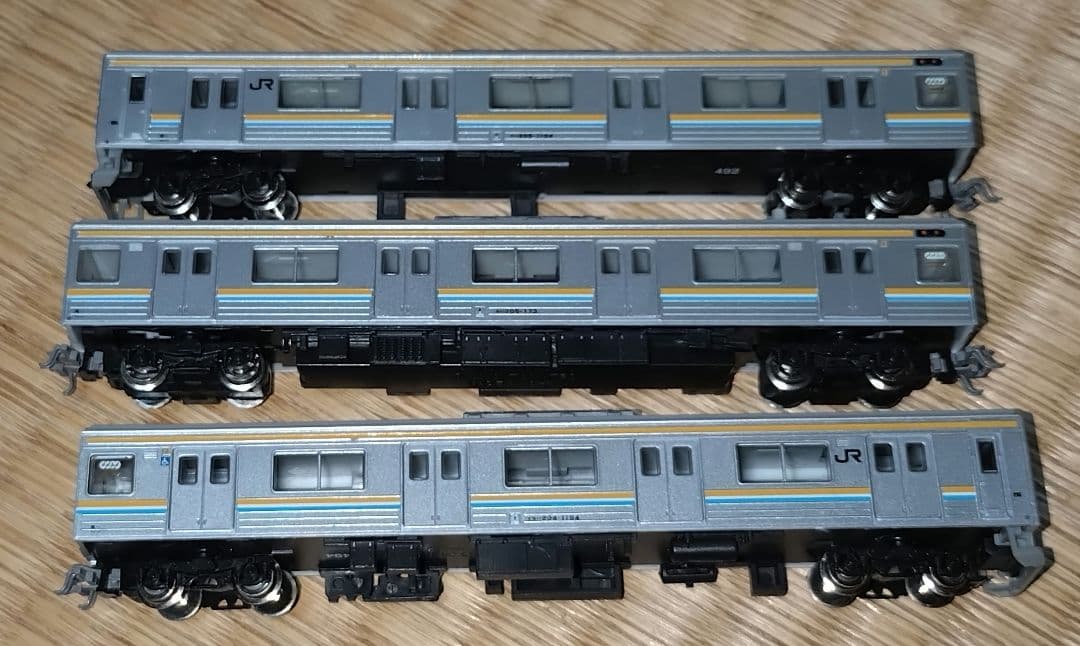 ★トミーテック　鉄道コレクション　JR205系　鶴見線　3両セット　動力化済み★