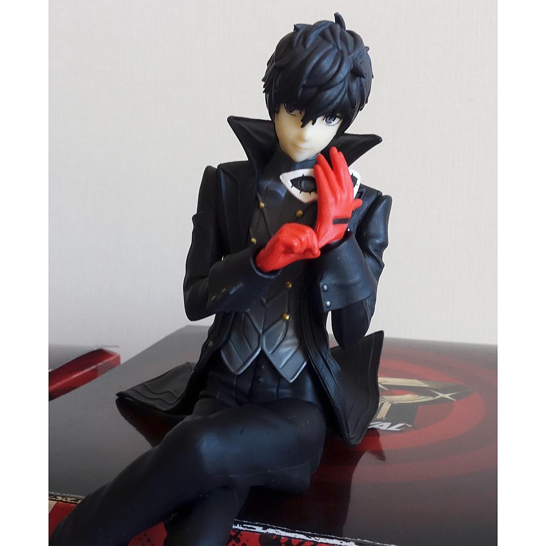 未使用 ペルソナ5 ジョーカー 明智吾郎 ぬーどるストッパー フィギュアセット