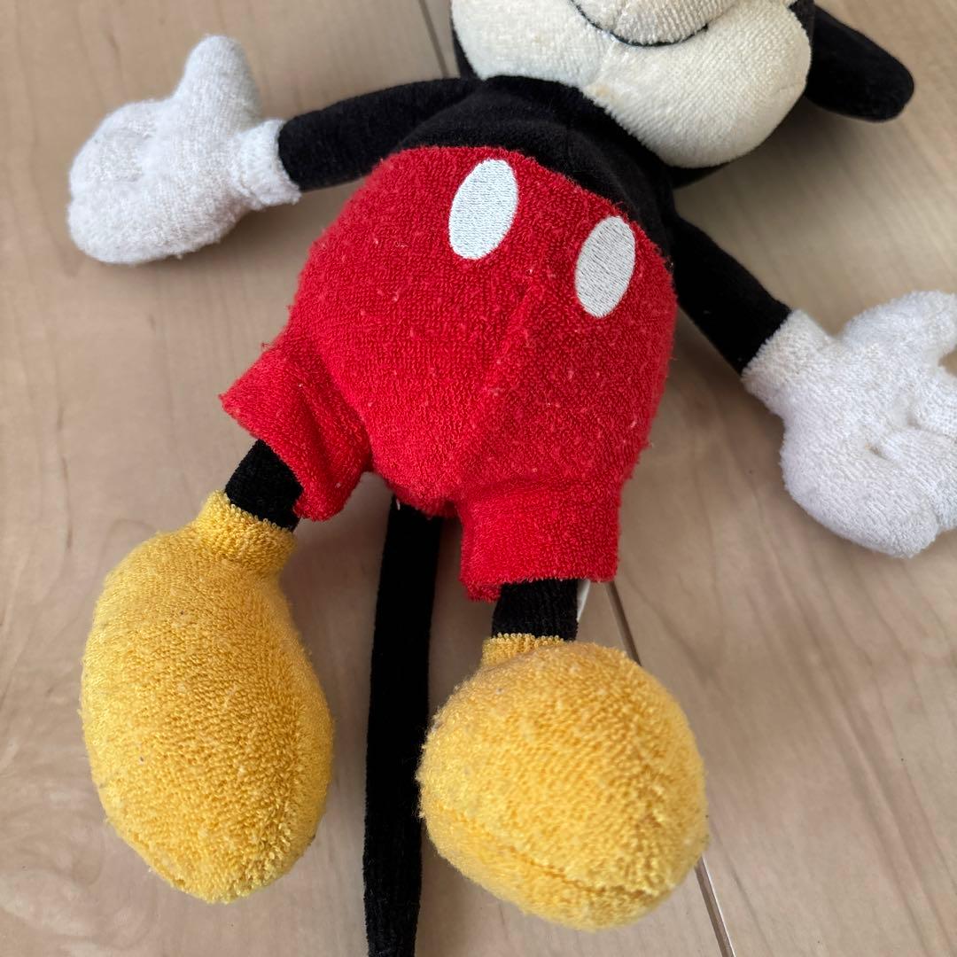 ミッキーマウス ポーチ ぬいぐるみ 東京ディズニーランド レトロ