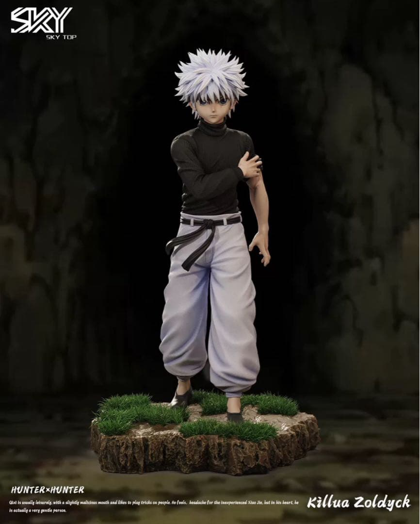 hunter×hunter キルア＝ゾルディック ガレージキット スタチュー②