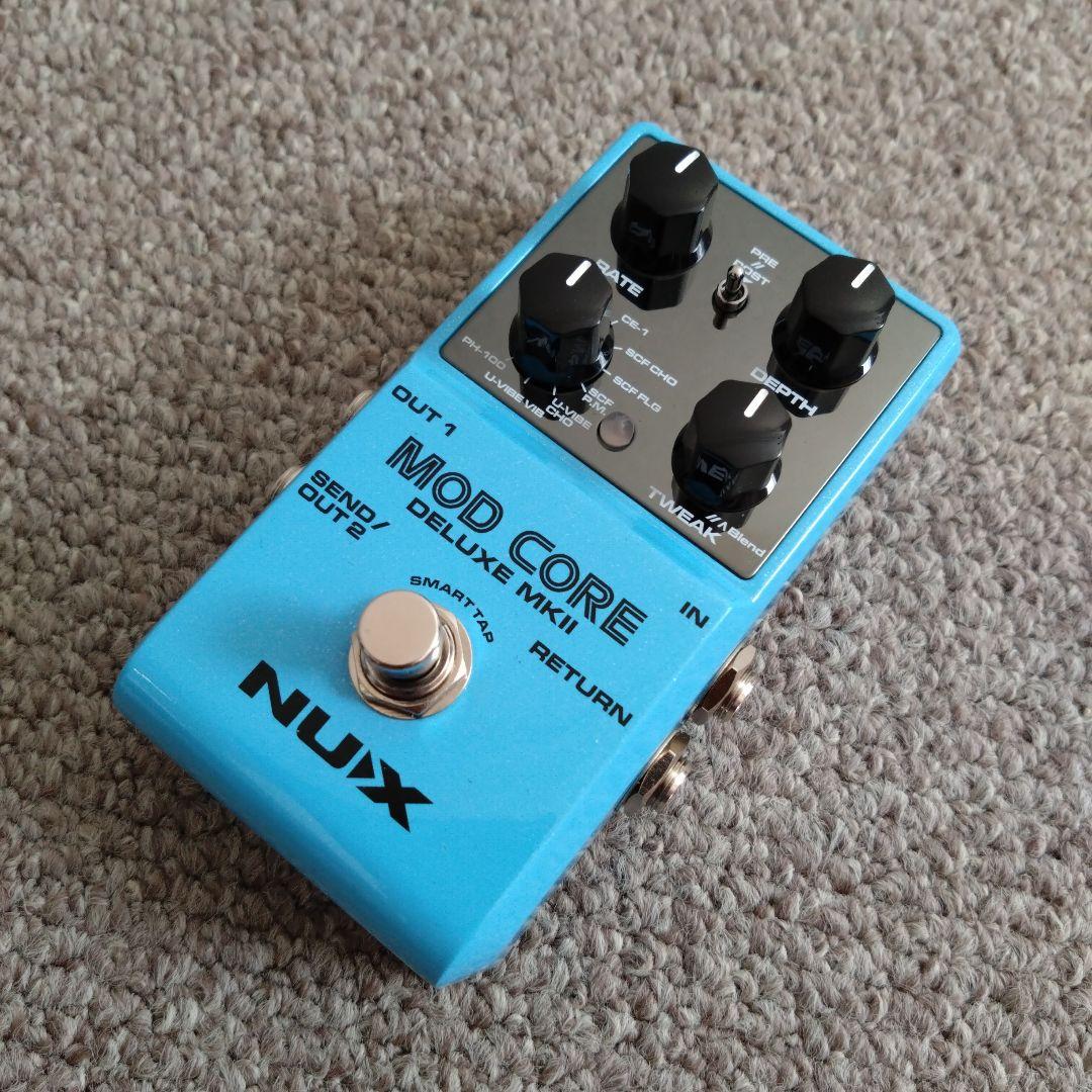 新品同様 nux mod core コーラス フランジャー エフェクター