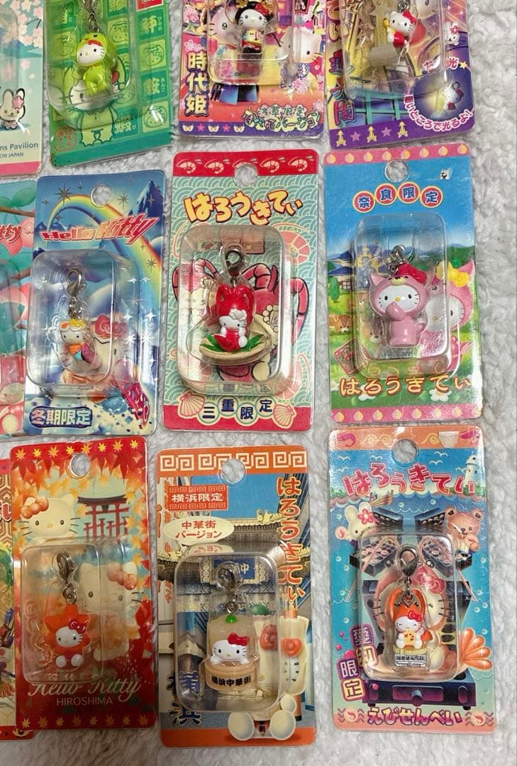 【希少】ご当地キティファスナーマスコットまとめ売り　根付ストラップ　他