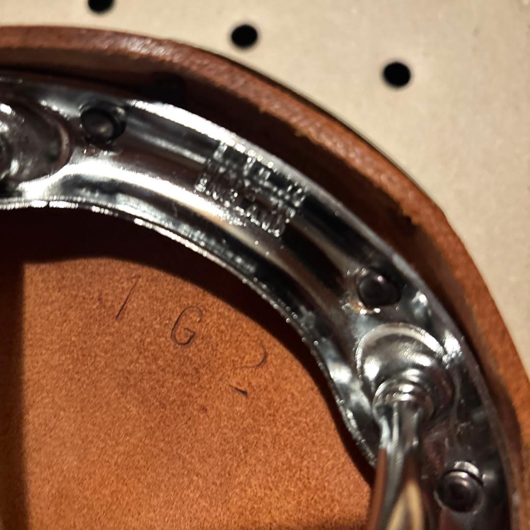 BROOKS ハニー レザーサドル 鋲付き