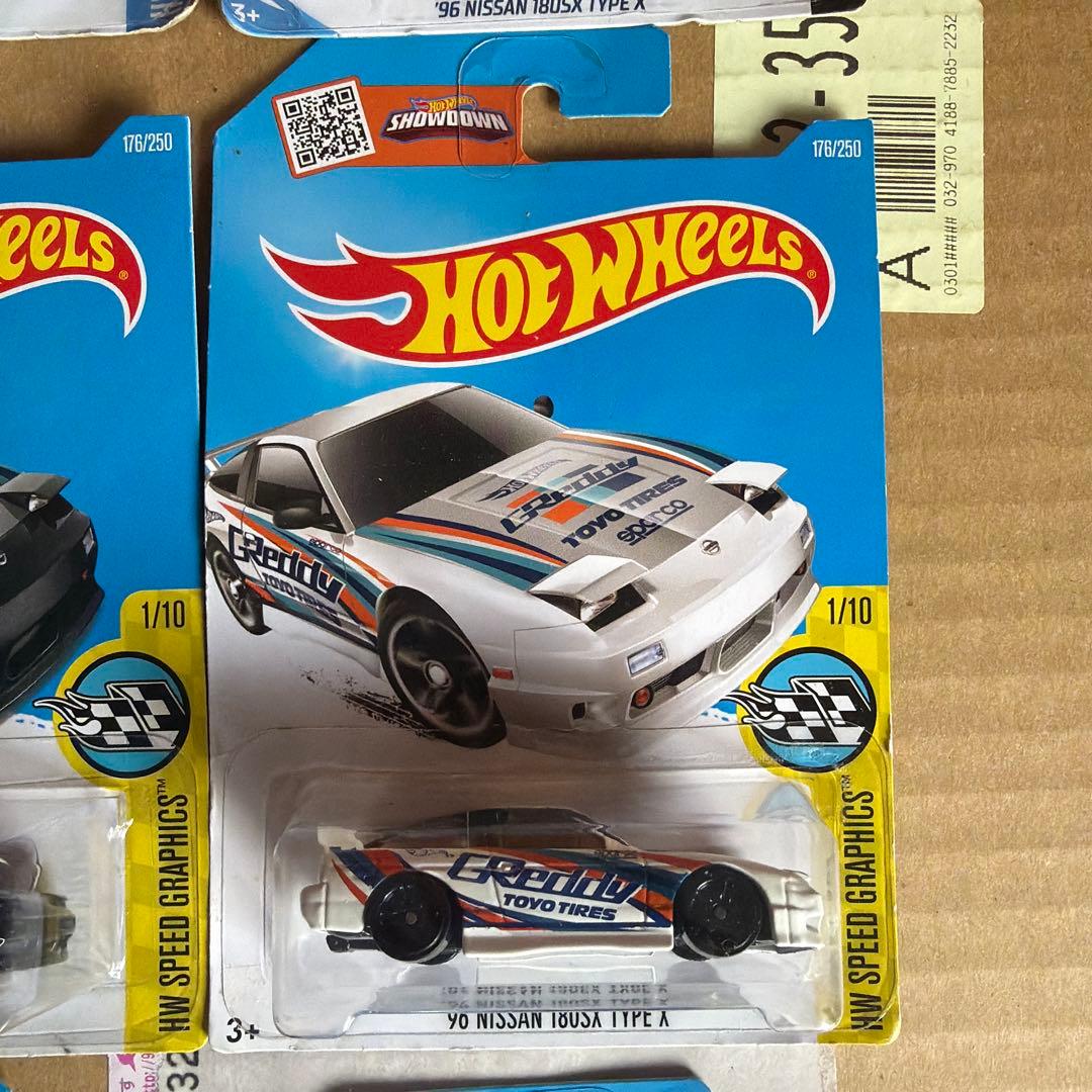 ホットウィール ミニカー 180SX 6台セット