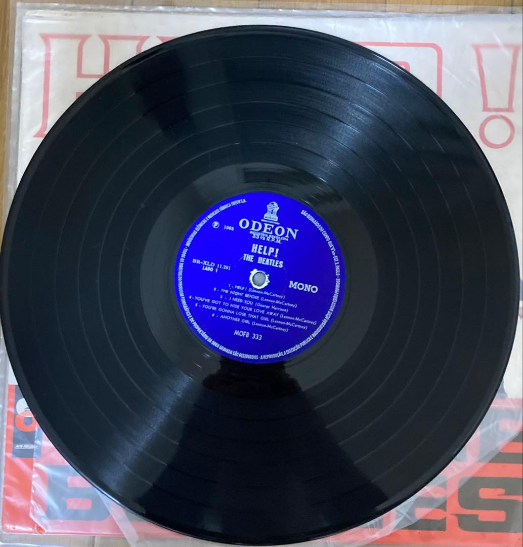 稀少ブラジル1st別イントロHelpヘルプBeatlesビートルズレコード