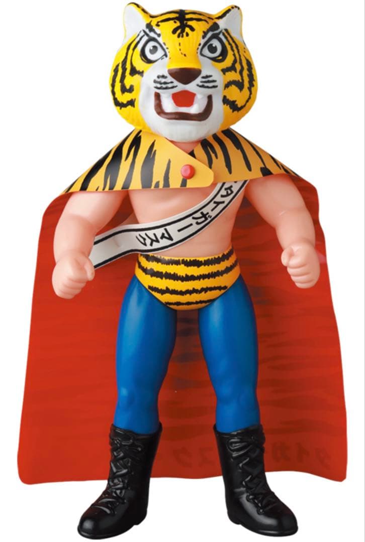 メディコム・トイ×中嶋製作所 タイガーマスク 初期型きいろ１期 電人 伊達直人