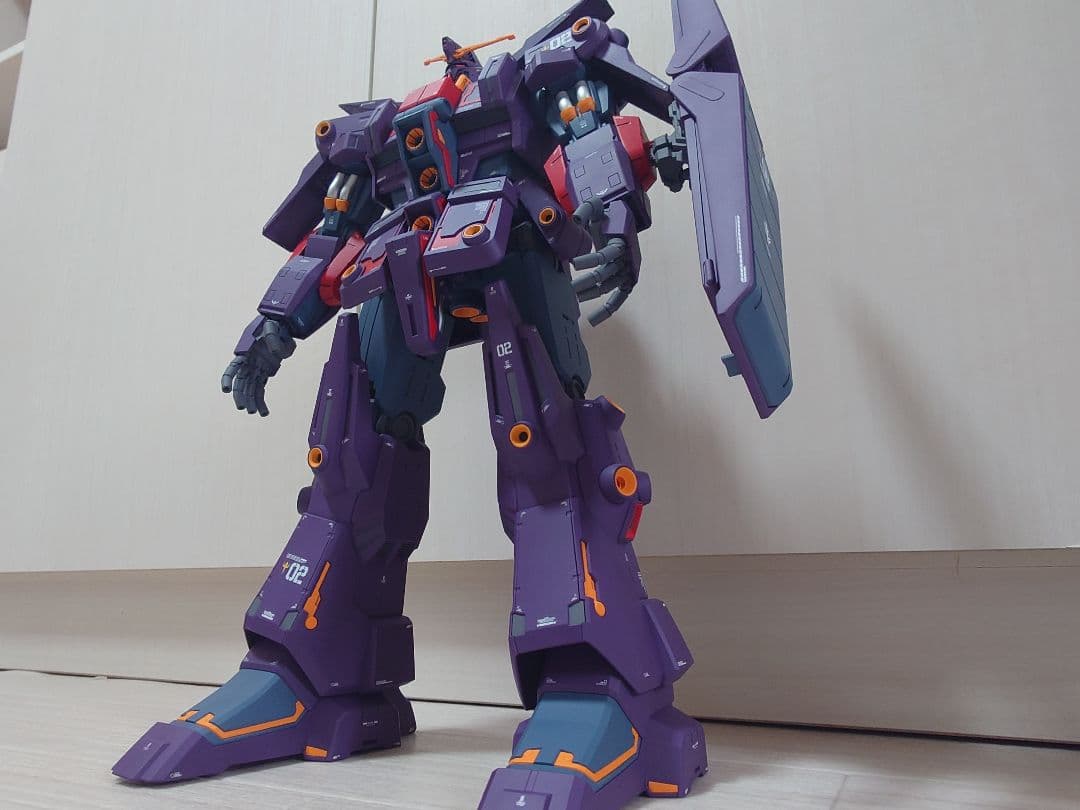 HG 1/144サイコガンダムマークII全塗装完成品ネオ・ジオン仕様