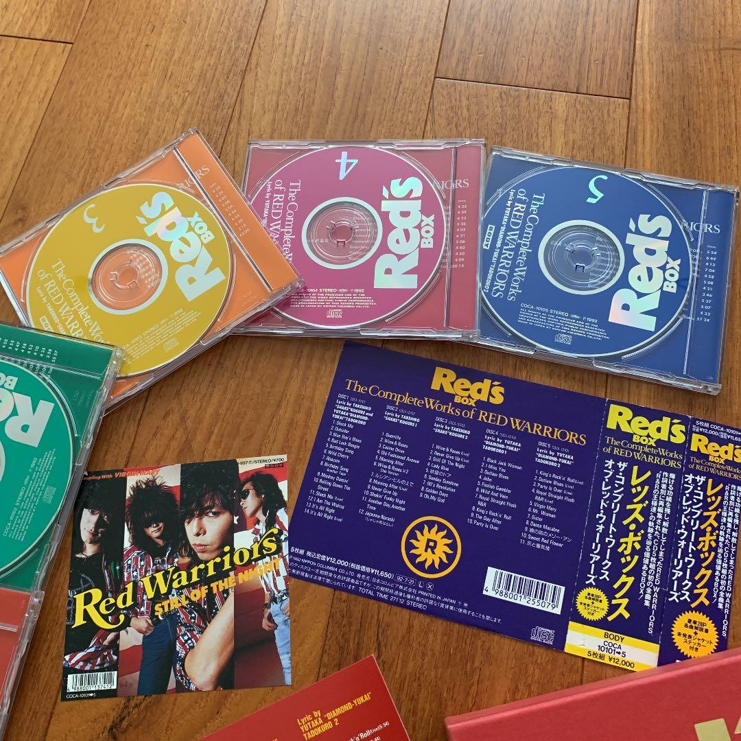 CD '92 Red's BOX ザコンプリートワークスオブレッドウォリアーズ