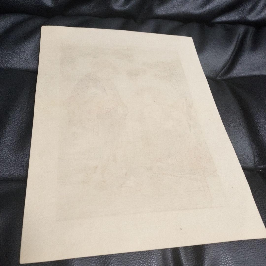 浮世絵 清長 版画 骨董 アンティーク