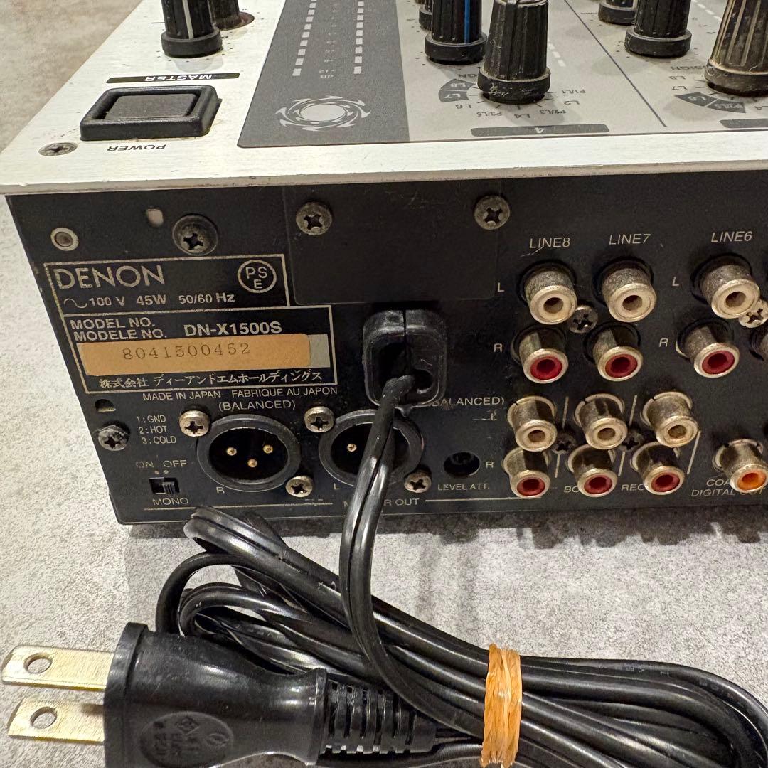 【送料無料】DENON DN-X1500S デノン DJミキサー